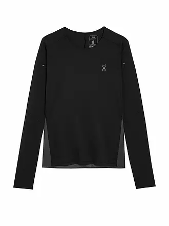 ON | T-shirt de course à manches longues Performance pour femmes | schwarz